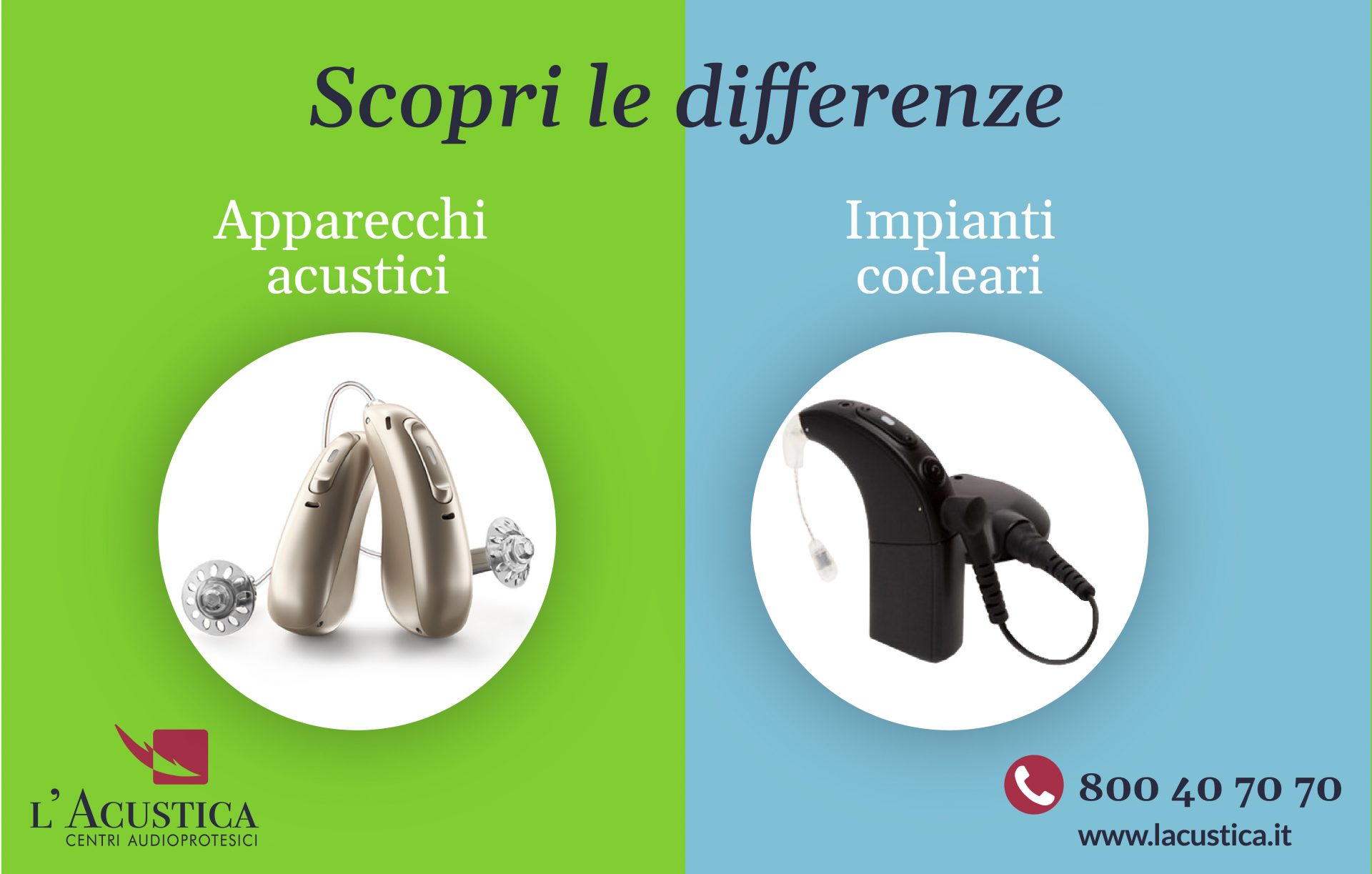 Apparecchi acustici e impianti cocleari: quali sono le differenze